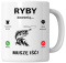 Kubek 330 ml - "Ryby dzwonią, muszę iść!" + Twój Nadruk