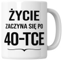 Kubek 330 ml - "Kubek mam w sobie bestię. To leniwiec!" + Twój Nadruk