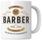 Kubek 330 ml - "Super barber Najlepszy w całym mieście" + Twój Nadruk