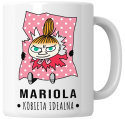 Kubek 330 ml - "Kobieta idealna" + Twój Nadruk