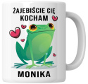 Kubek 330 ml - "Żajebiście cię kocham" + Twój Nadruk