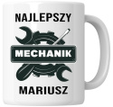 Kubek 330 ml - "Najlepszy mechanik" + Twój Nadruk