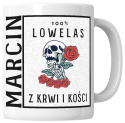 Kubek 330 ml - "Lowelas" + Twój Nadruk
