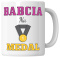 Kubek 330 ml - "Babcia na medal" + Twój Nadruk