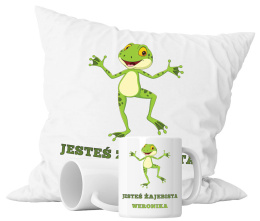 Zestaw prezentowy kubek + poduszka - 