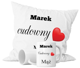 Zestaw prezentowy kubek + poduszka - 
