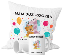 Zestaw prezentowy kubek + poduszka - 