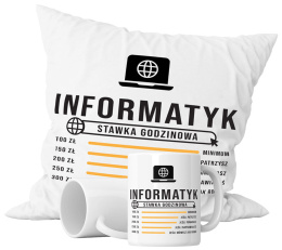 Zestaw prezentowy kubek + poduszka - 