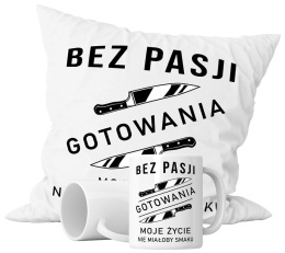 Zestaw prezentowy kubek + poduszka - 