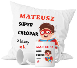 Zestaw prezentowy kubek + poduszka - 