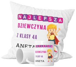 Zestaw prezentowy kubek + poduszka - 
