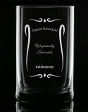 Kieliszek shot 50 ml + Grawer - "Wspaniały Świadek" + Imię i Nazwisko