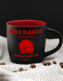 Kubek 290 ml + Grawer "Kochany Motocyklista" + Imię