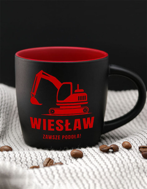 Kubek 290 ml + Grawer "Najlepszy operator" + Imię
